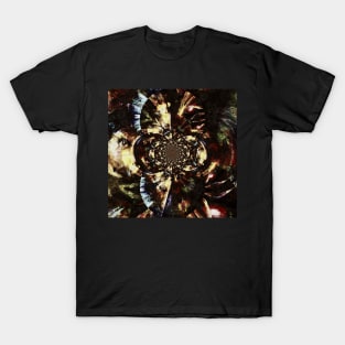 Abstract fractal faces T-Shirt